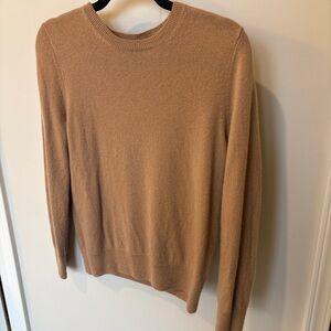 Quince Women’s Cashmere Tan Sweater